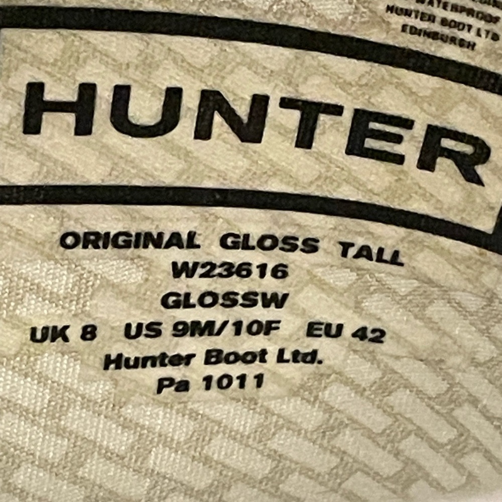 Hunter rain boots - Picture 6 of 10